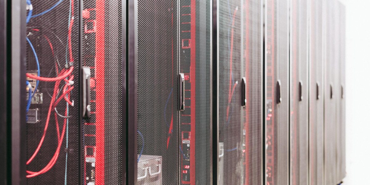 System with various wires managing access to centralized resource of server in data center